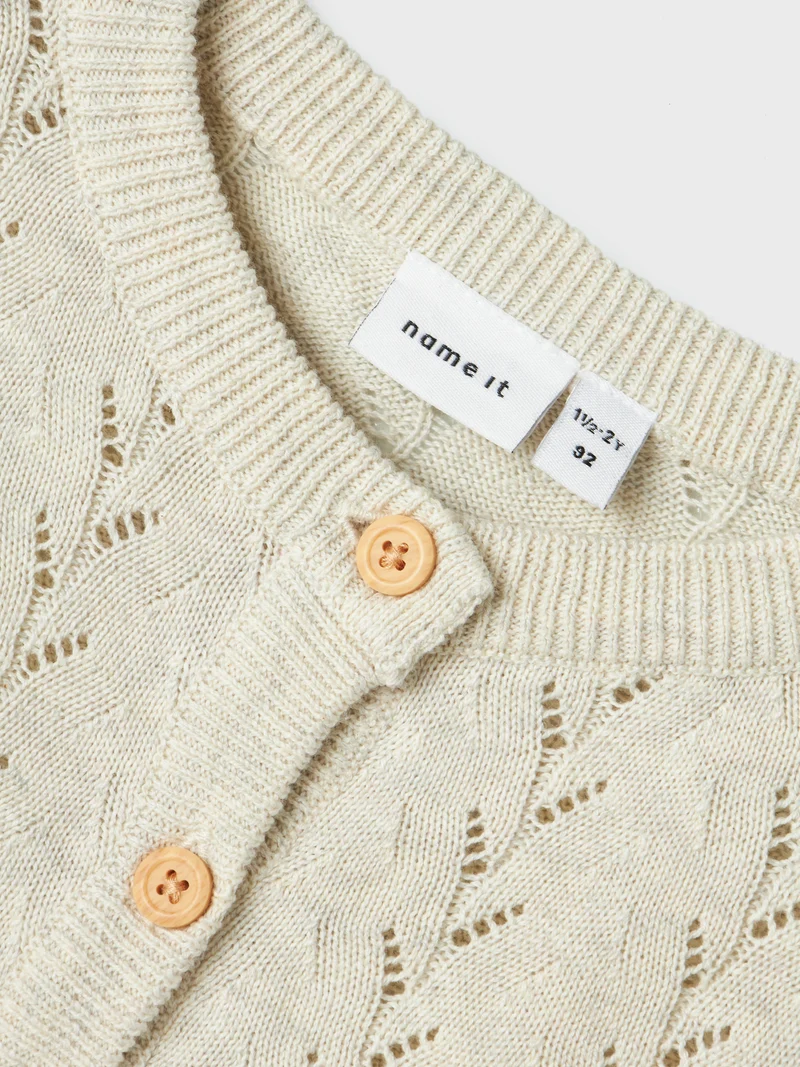 NMFBANNI LS KNIT CARD NOOS