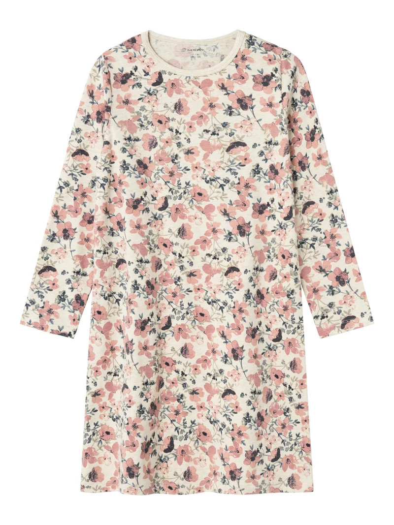 NKFNIGHTGOWN LS NOSTALGIA FLOWER NOOS