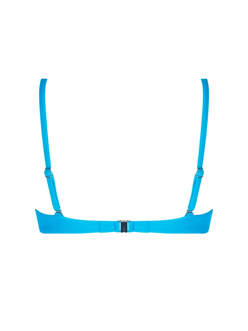 Antigel-Bademode von Lise Charmel – La Chiquissima Wireless Contour Bikini Bleu Azur