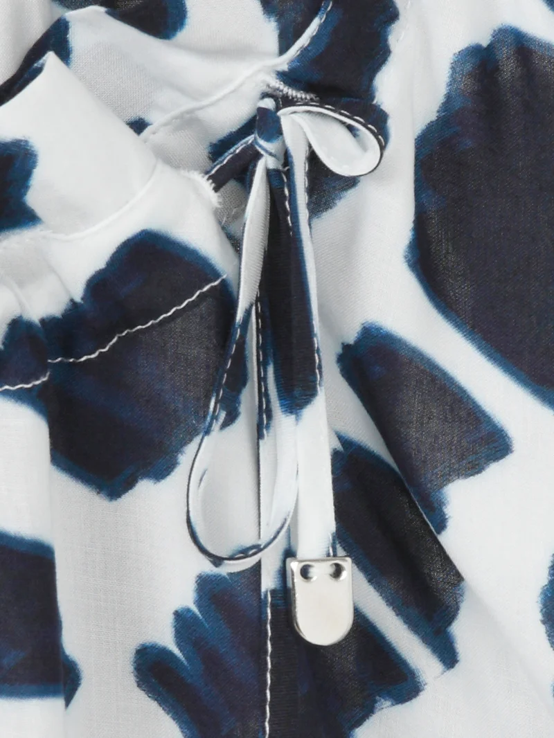 Bluse Rundhals 1/2 Arm Druck