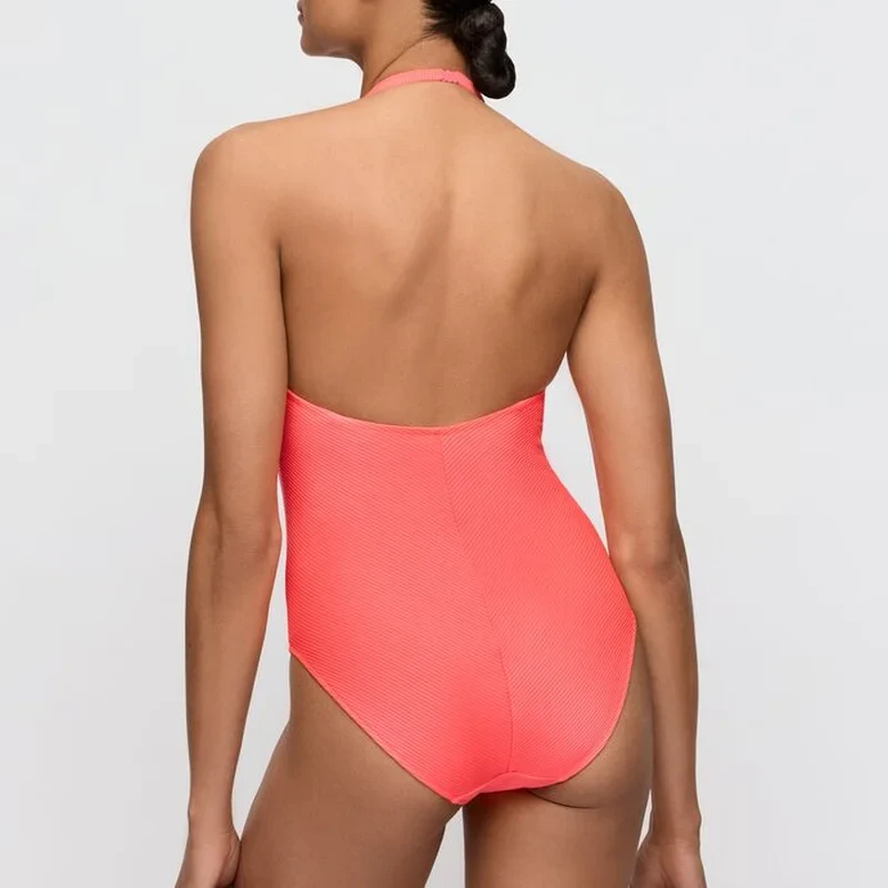 Marie Jo Swimwear - Cassie Gepolsterter Badeanzug in Herzform Neon Fiesta
