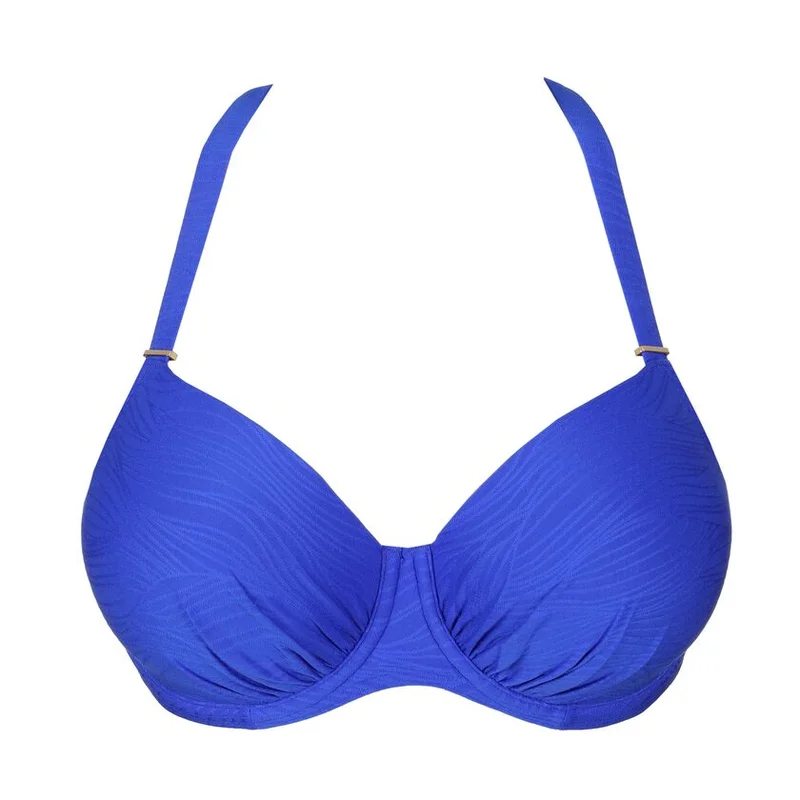 PrimaDonna Swimwear - Mantas gepolstertes Balconette-Bikini-Oberteil, Electric Blue