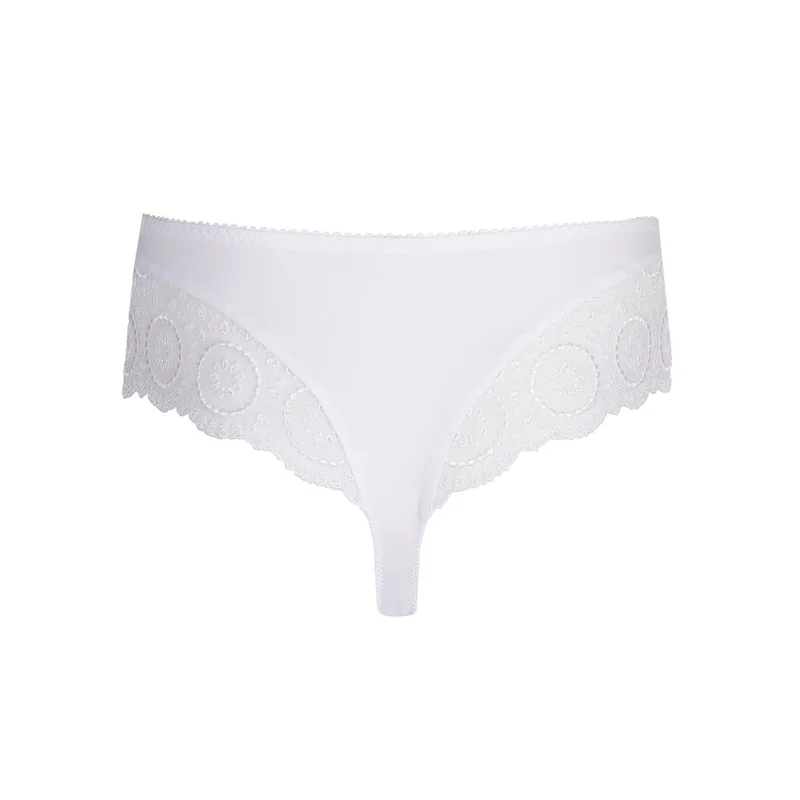 PrimaDonna - Osino Luxus-Tanga Weiß