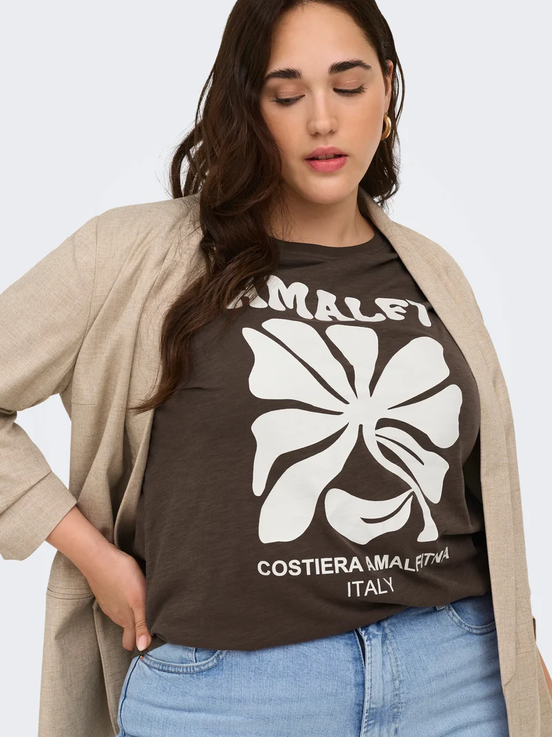 CARESMA SS O-NECK JEANS FIT TEE JRS