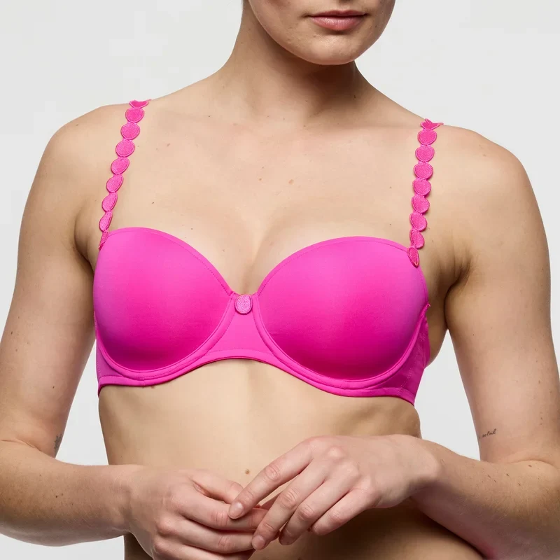Marie Jo – Tom Padded Balcony Bra Influencer Pink