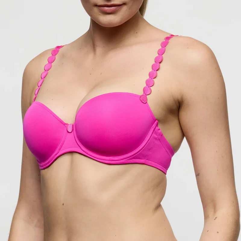 Marie Jo – Tom Padded Balcony Bra Influencer Pink