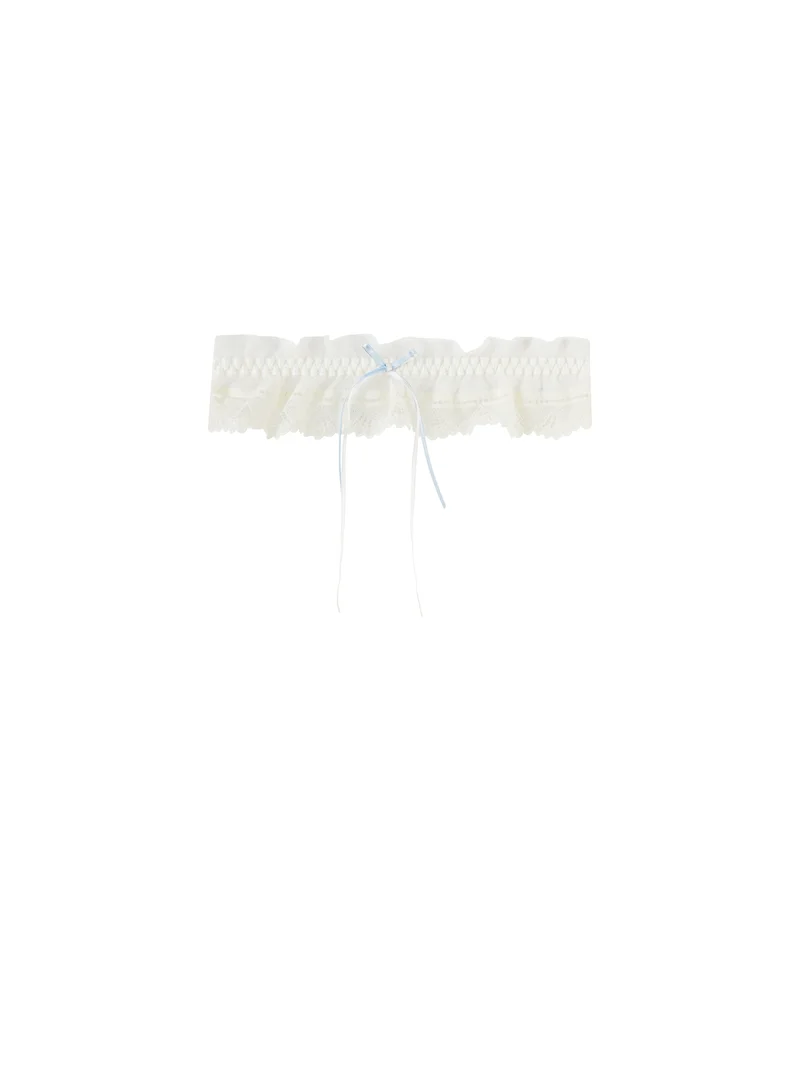 Antigel von Lise Charmel – Resille Boheme Garter Ecru Nacre