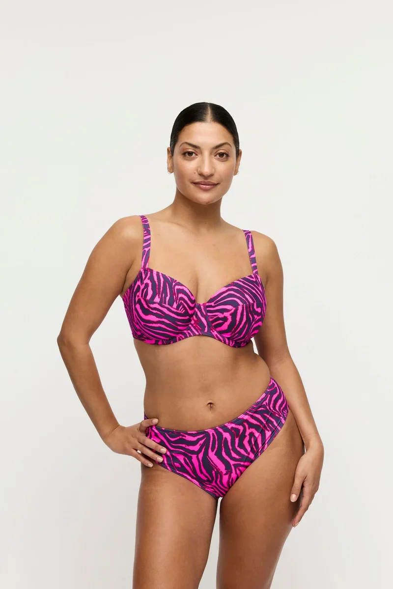 PrimaDonna Bademode - Malabo Bikinihose, Pink Zebra