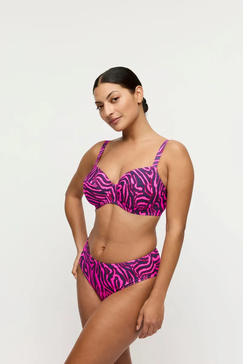 PrimaDonna Bademode - Malabo Bikinihose, Pink Zebra