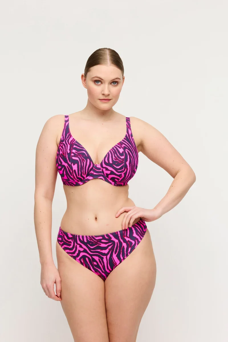 PrimaDonna Swimwear – Malabo Bikinihose, brasilianisches Pink-Zebra