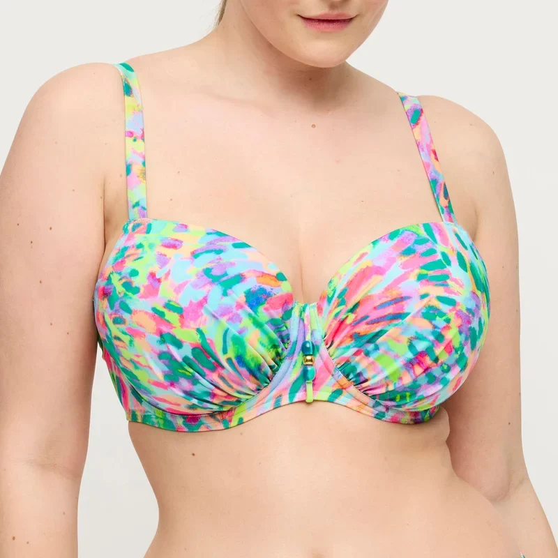 PrimaDonna Swimwear - Douala Gepolstertes Balconette-Bikini-Oberteil Impressionist Sommer