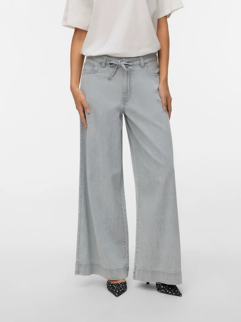 VMAISA MR WIDE PALAZZO JEANS MIX