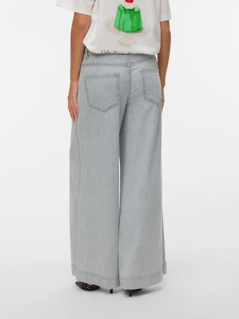 VMAISA MR WIDE PALAZZO JEANS MIX