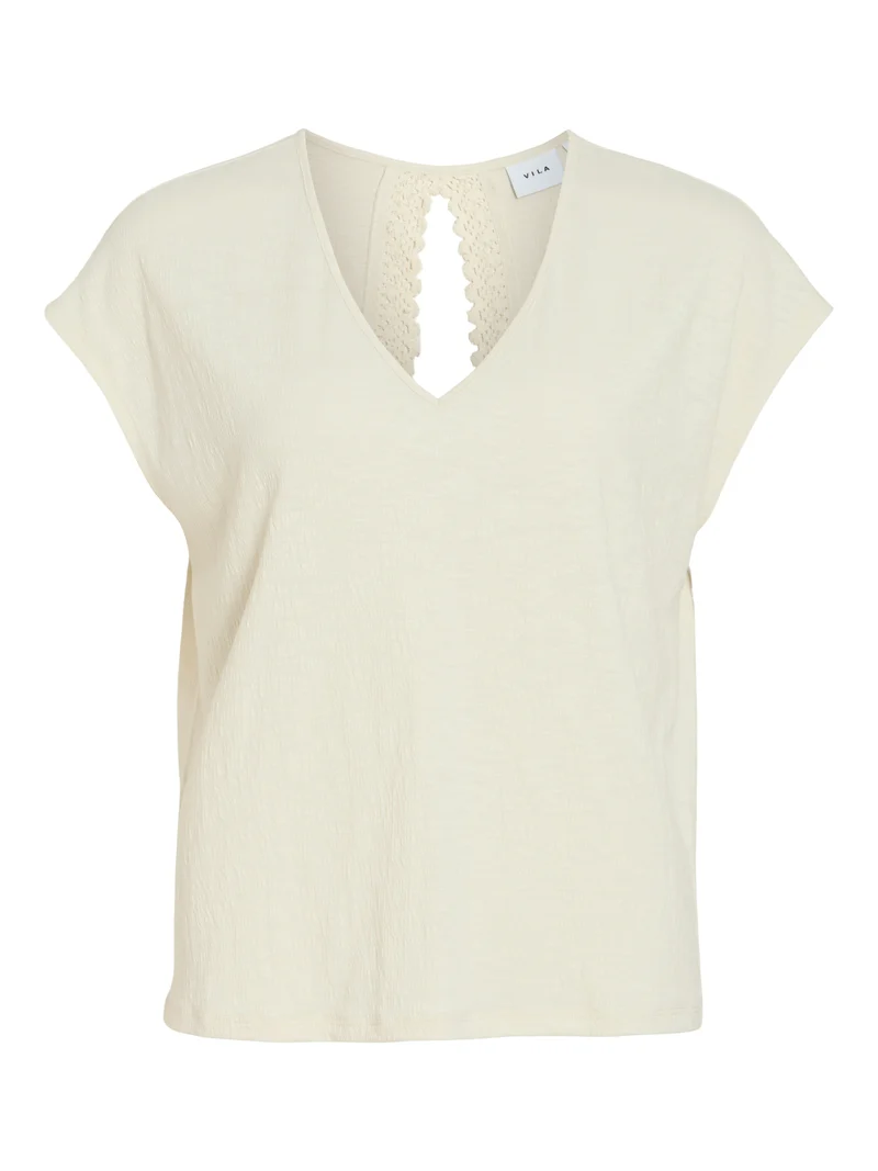 VISYMA V-NECK C/S TOP/1