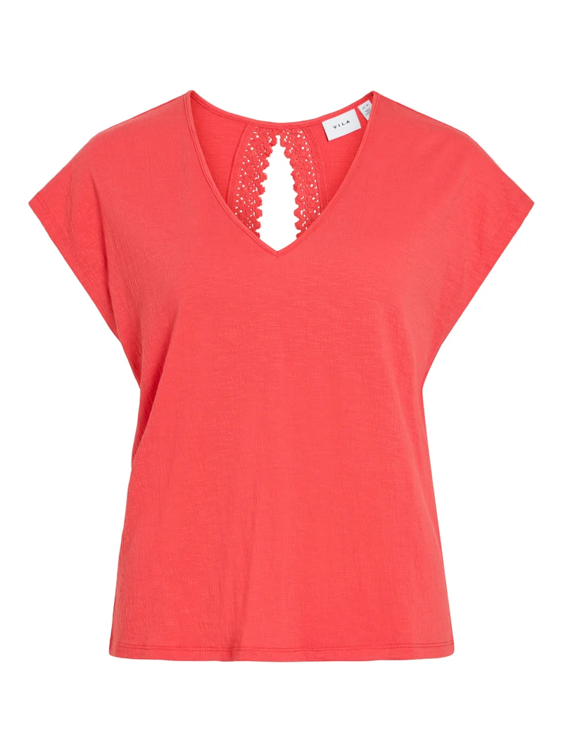 VISYMA V-NECK C/S TOP/1