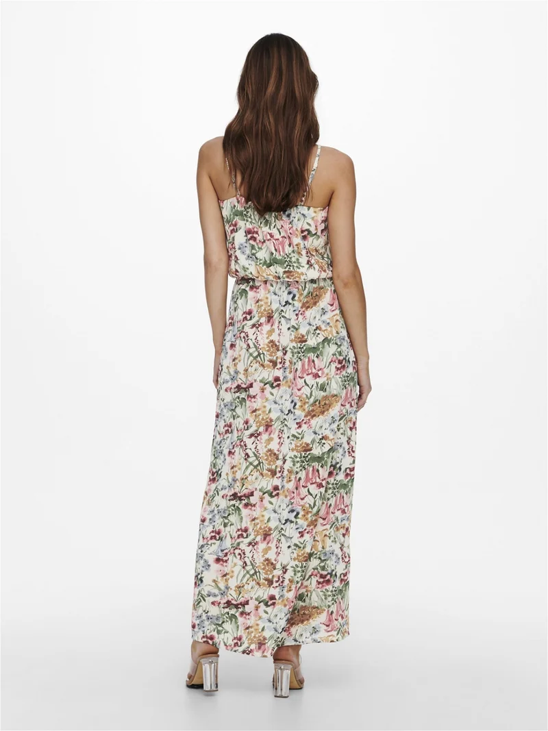 ONLWINNER LIFE S/L MAXI DRESS NOOS WVN