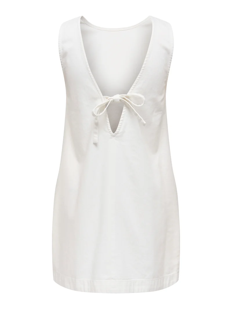 ONLSILLA S/L SHORT BOW DRESS PNT