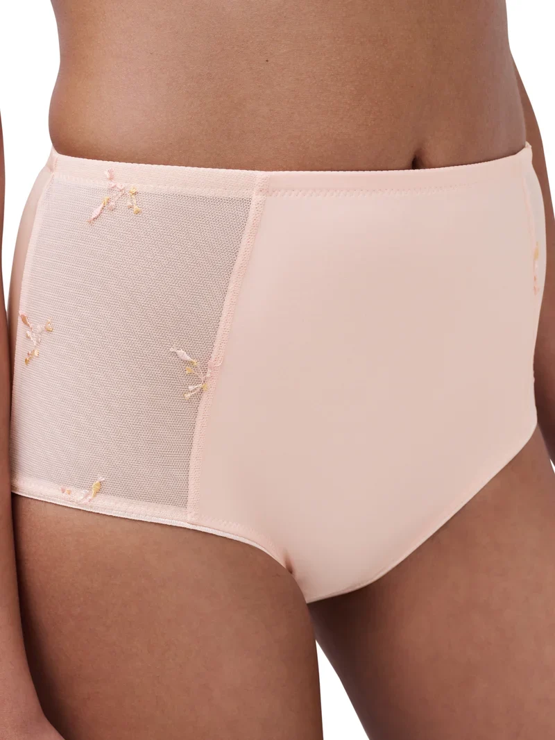 Chantelle – Every Curve High-Waist Support Full Brief Spring Blooming