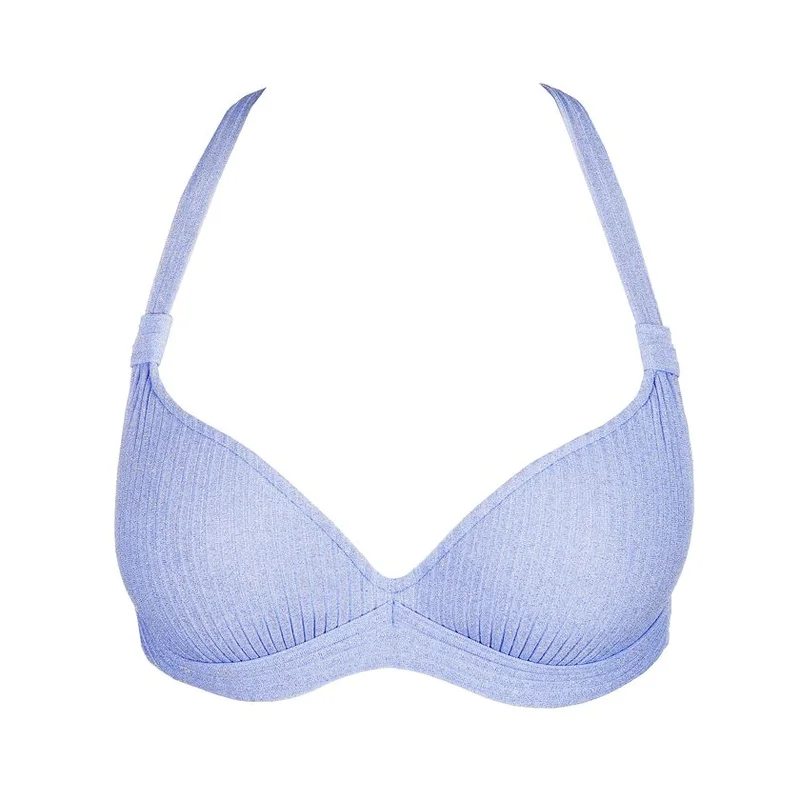 Marie Jo Swimwear - Tinjis Gepolstertes Bikini-Oberteil mit tiefem Ausschnitt Sparkling Dusk