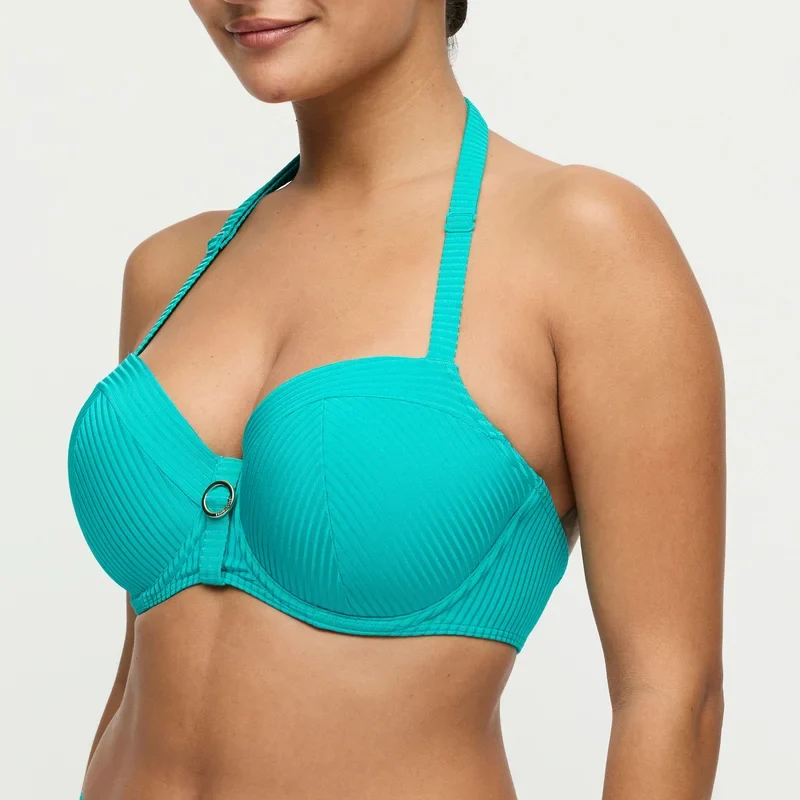 PrimaDonna Swimwear - Delray Gepolstertes Balkon-Bikini-Oberteil Meeresschildkröte