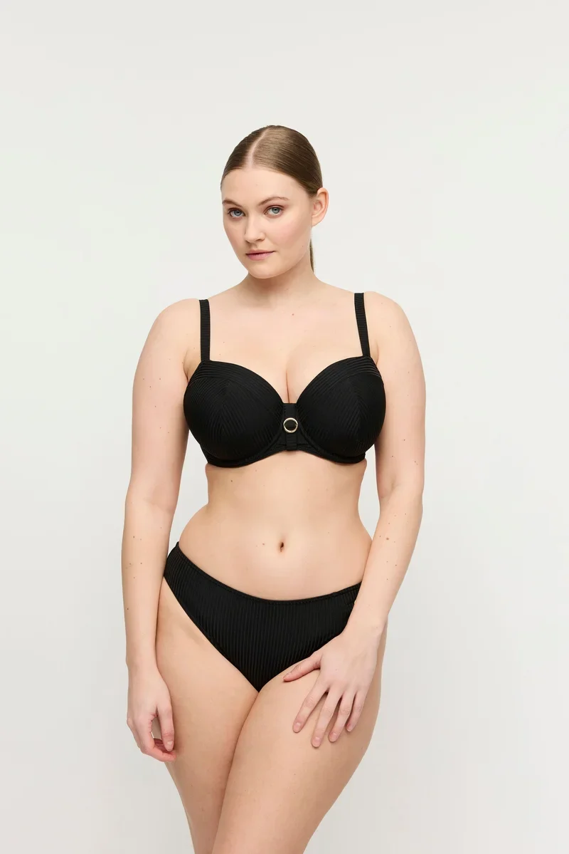 PrimaDonna Swimwear - Delray Gepolstertes Balconette-Bikini-Oberteil Schwarz