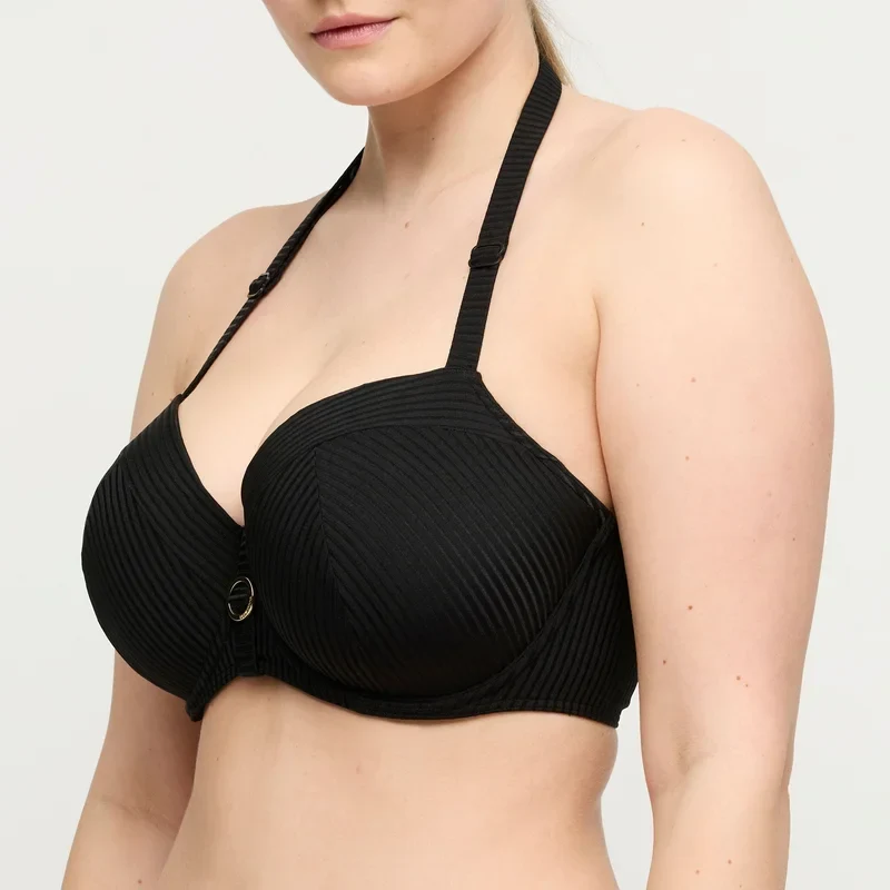 PrimaDonna Swimwear - Delray Gepolstertes Balconette-Bikini-Oberteil Schwarz
