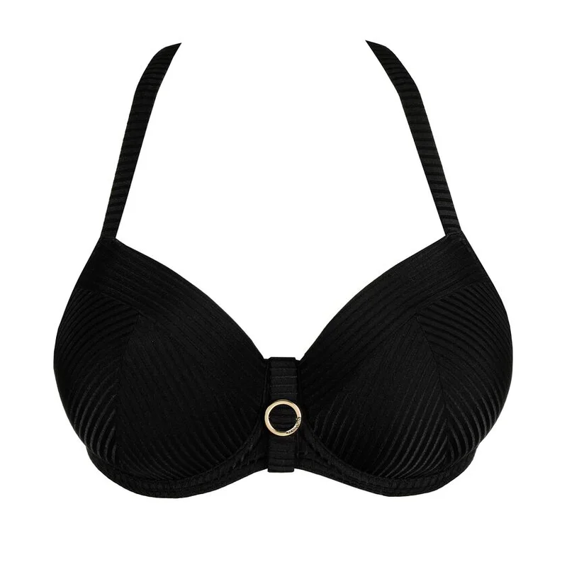 PrimaDonna Swimwear - Delray Gepolstertes Balconette-Bikini-Oberteil Schwarz
