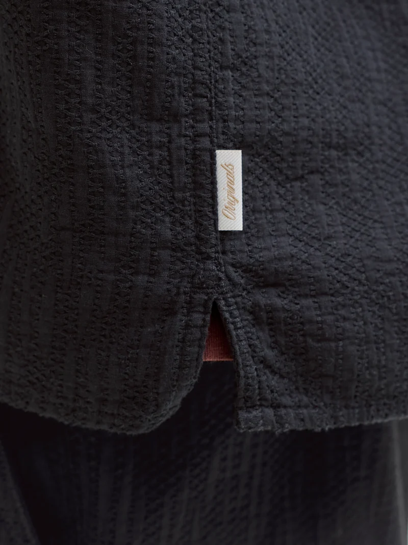 JORMONTAUK WAVY TEXTURE SHIRT SS SN