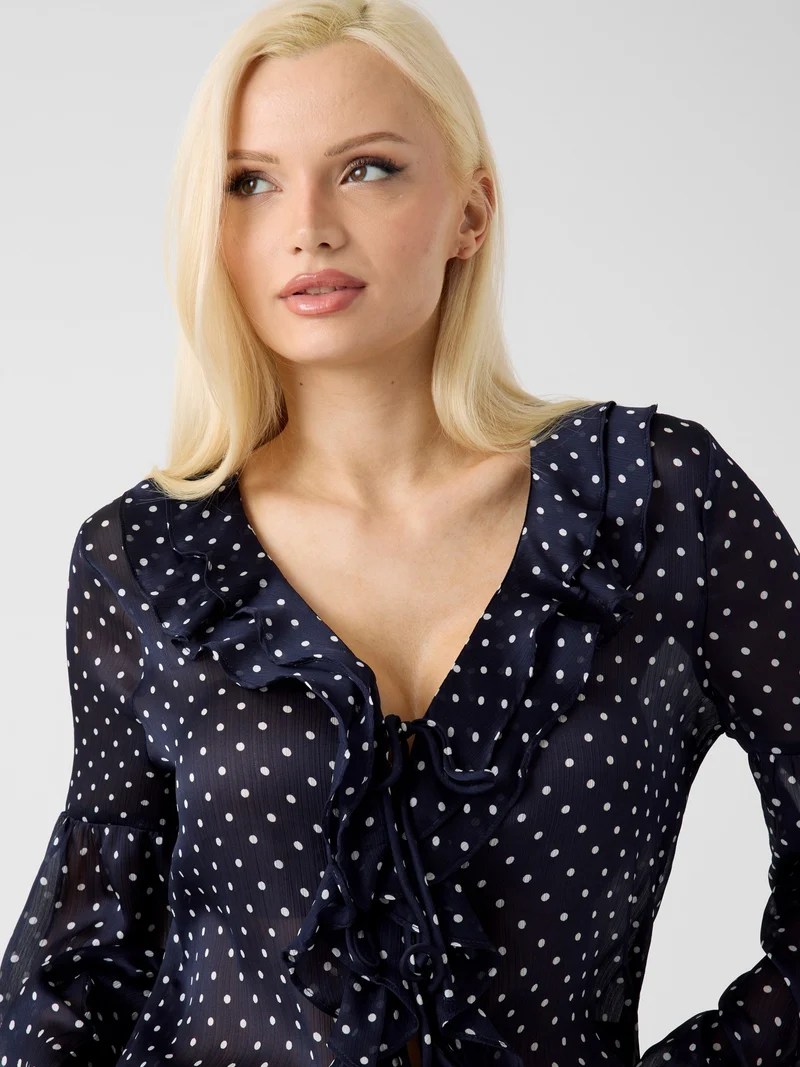 LS EMY RUFFLED TOP