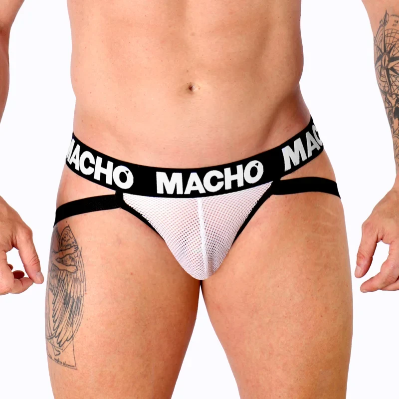 MACHO - MX26X1 JOCK GRID WEISS