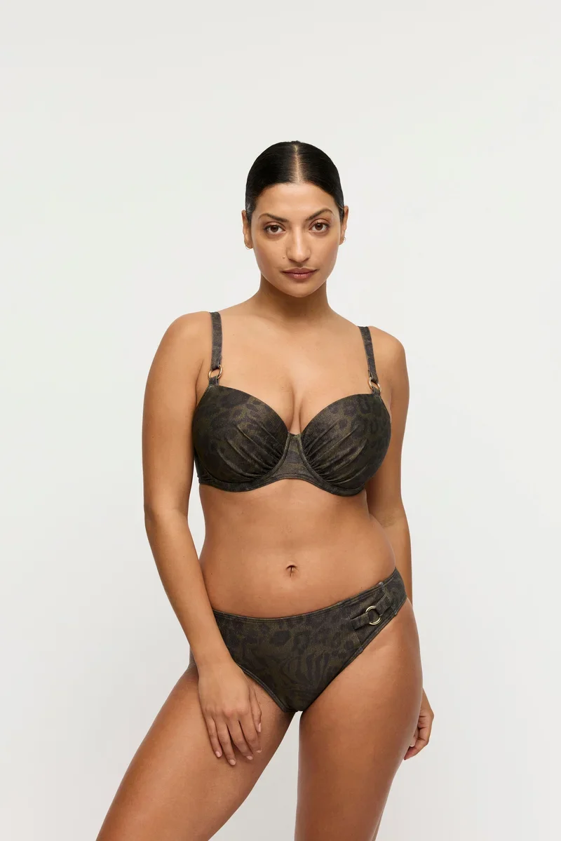 PrimaDonna Swimwear - Ratjada Gepolstertes Balconette-Bikini-Oberteil Jungle Jaguar