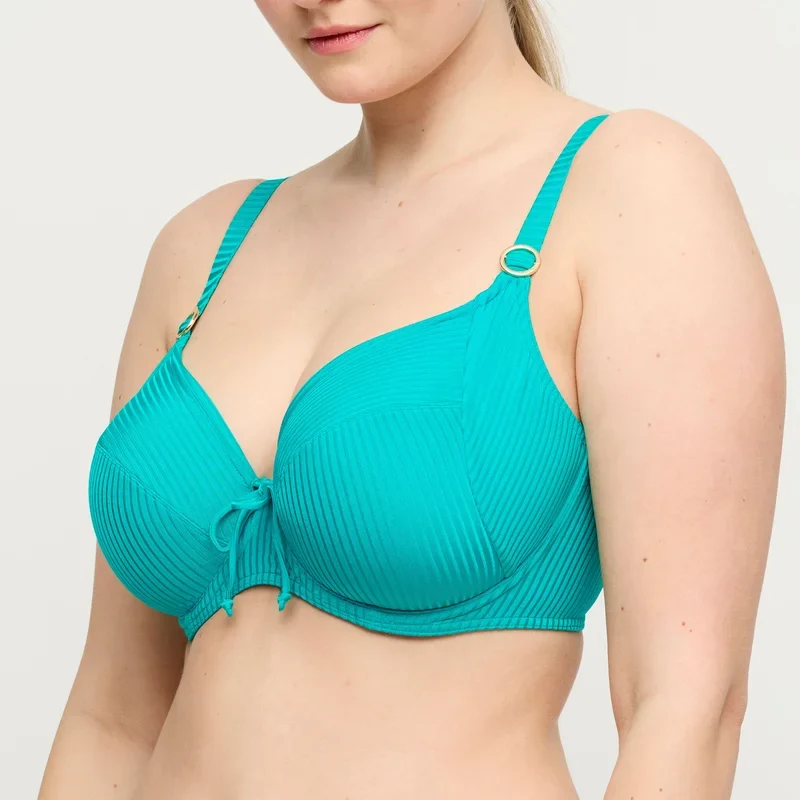 PrimaDonna Swimwear - Delray Full Cup Bikini-Oberteil Meeresschildkröte
