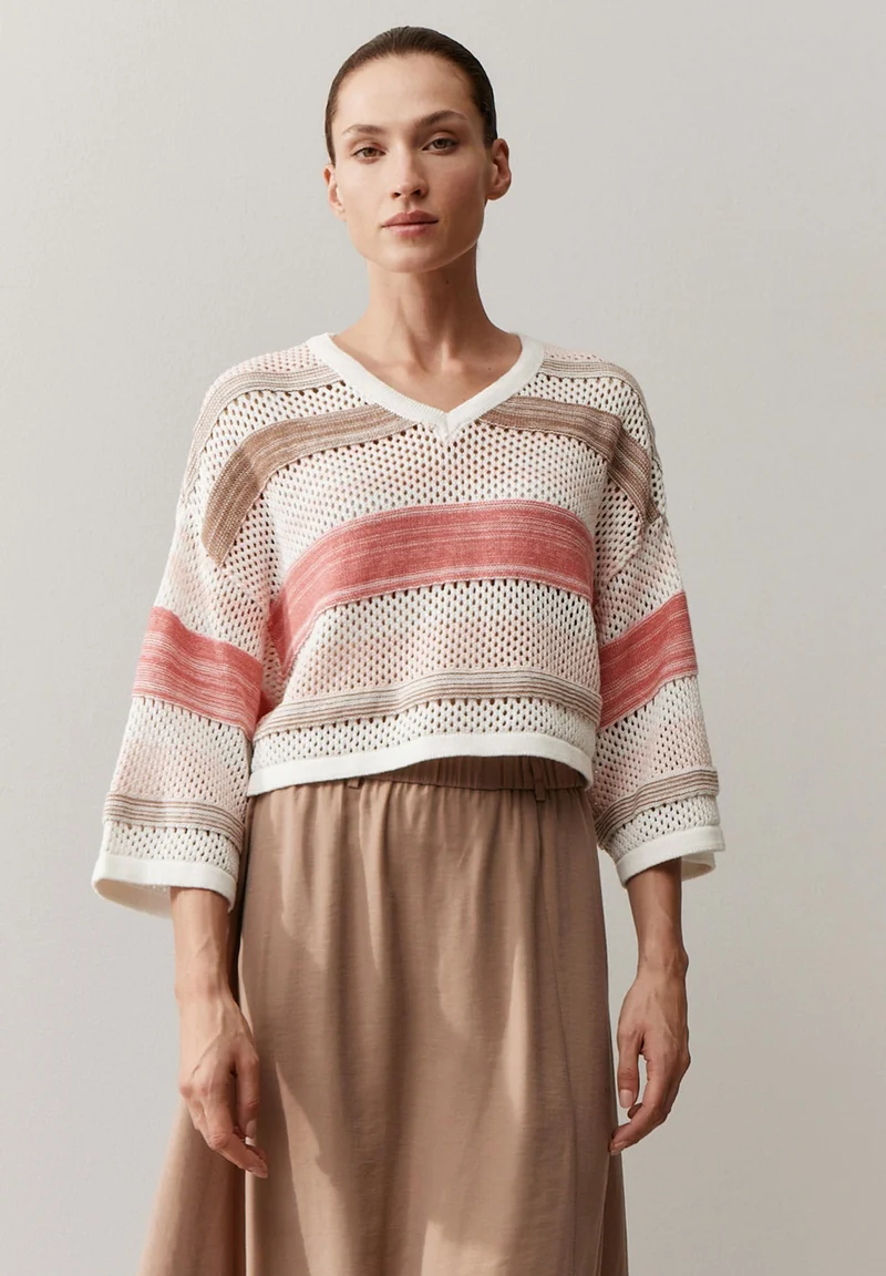 Pullover mit Streifen