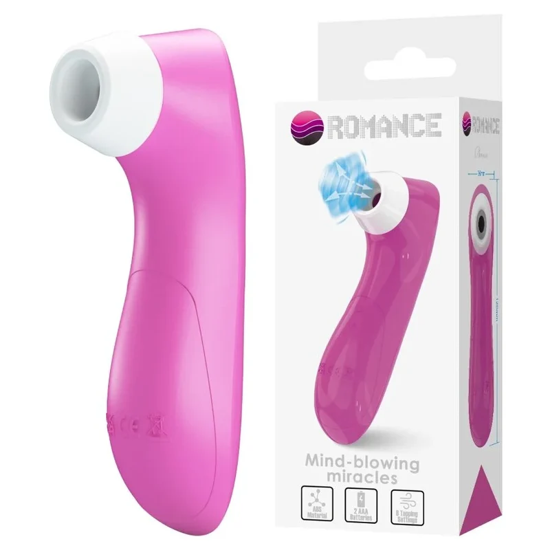 ROMANCE - KLITORIS-SAUGGERÄT MIT ROSA PULSATIONSTECHNOLOGIE
