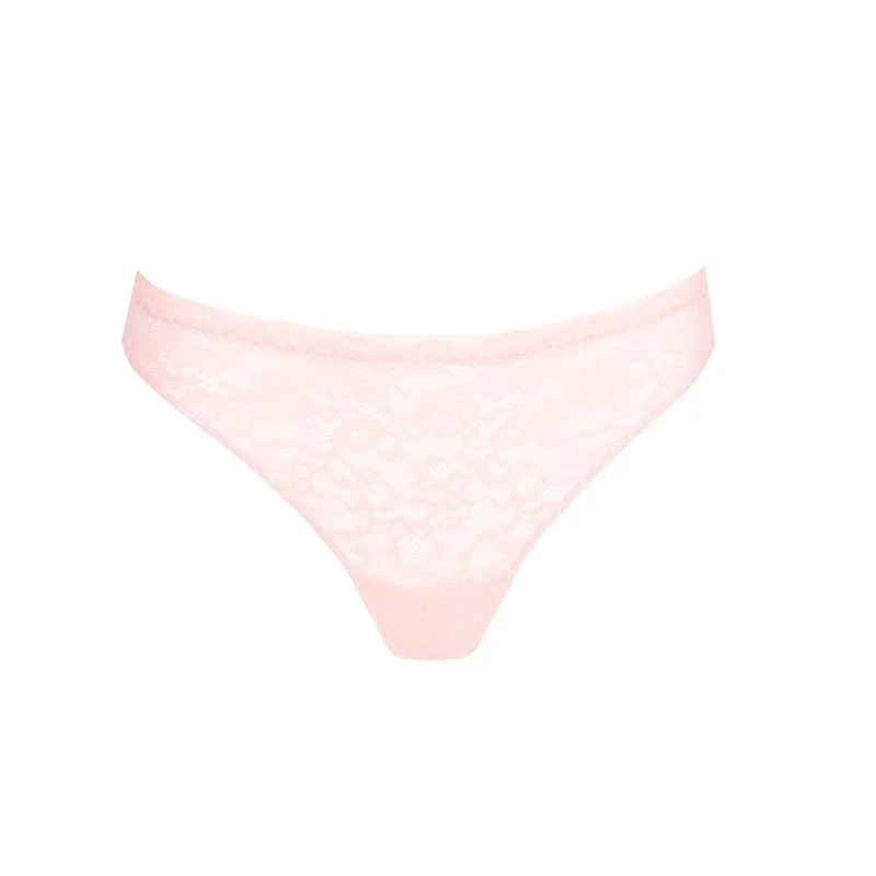 Marie Jo - Color Studio Spitzen-Tanga, glänzend rosa