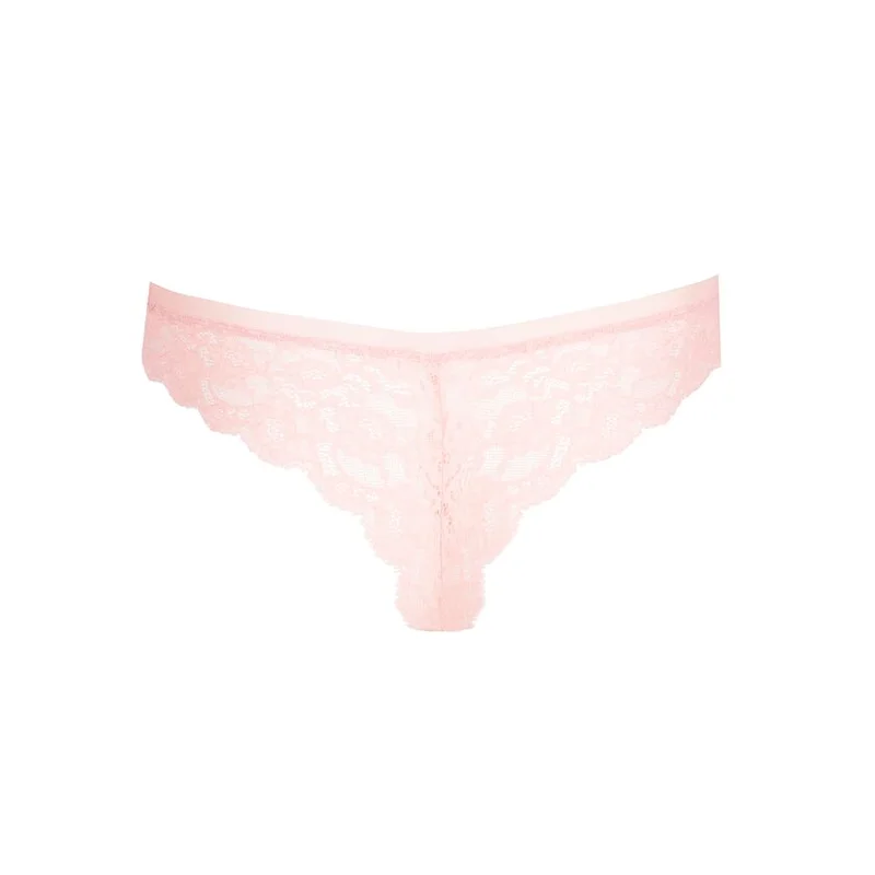 Marie Jo - Color Studio Spitzen-Tanga, glänzend rosa