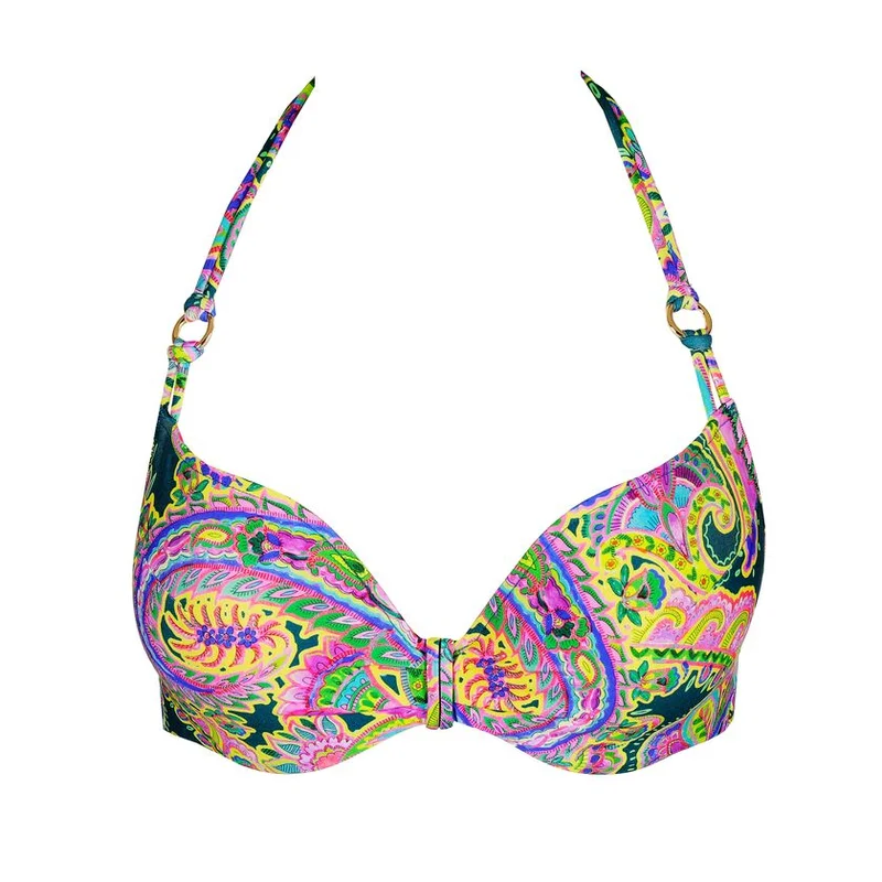 Marie Jo Swimwear - Jolise Gepolstertes Bikini-Oberteil Herzform Tropisches Paisley