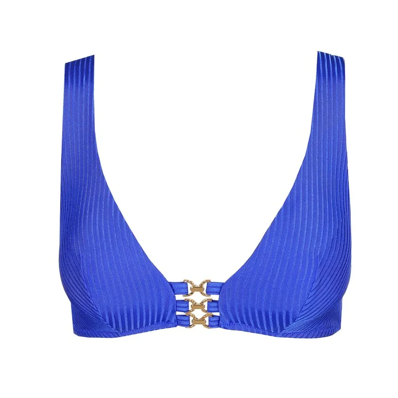 Marie Jo Swimwear - Emly Gepolstertes Triangel-Bikini-Oberteil, Electric Blue