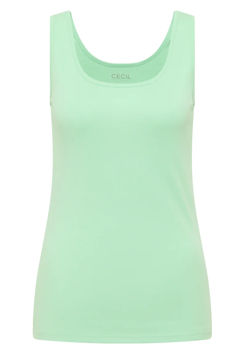 Basic Top aus reiner Baumwolle