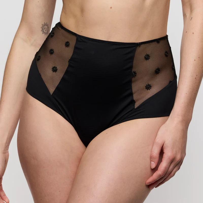 DAISY schwarz Taillenslip