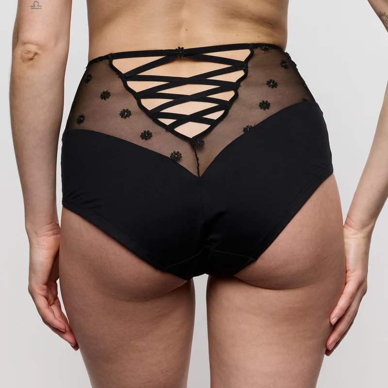 DAISY schwarz Taillenslip