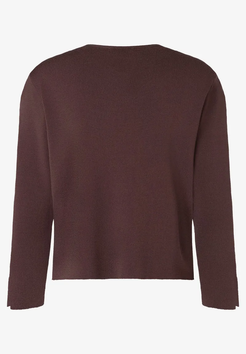 Offener Cardigan