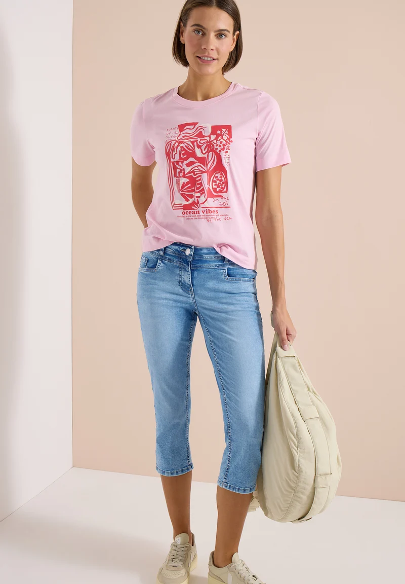 3/4 Slim Leg Jeans im Casual Fit