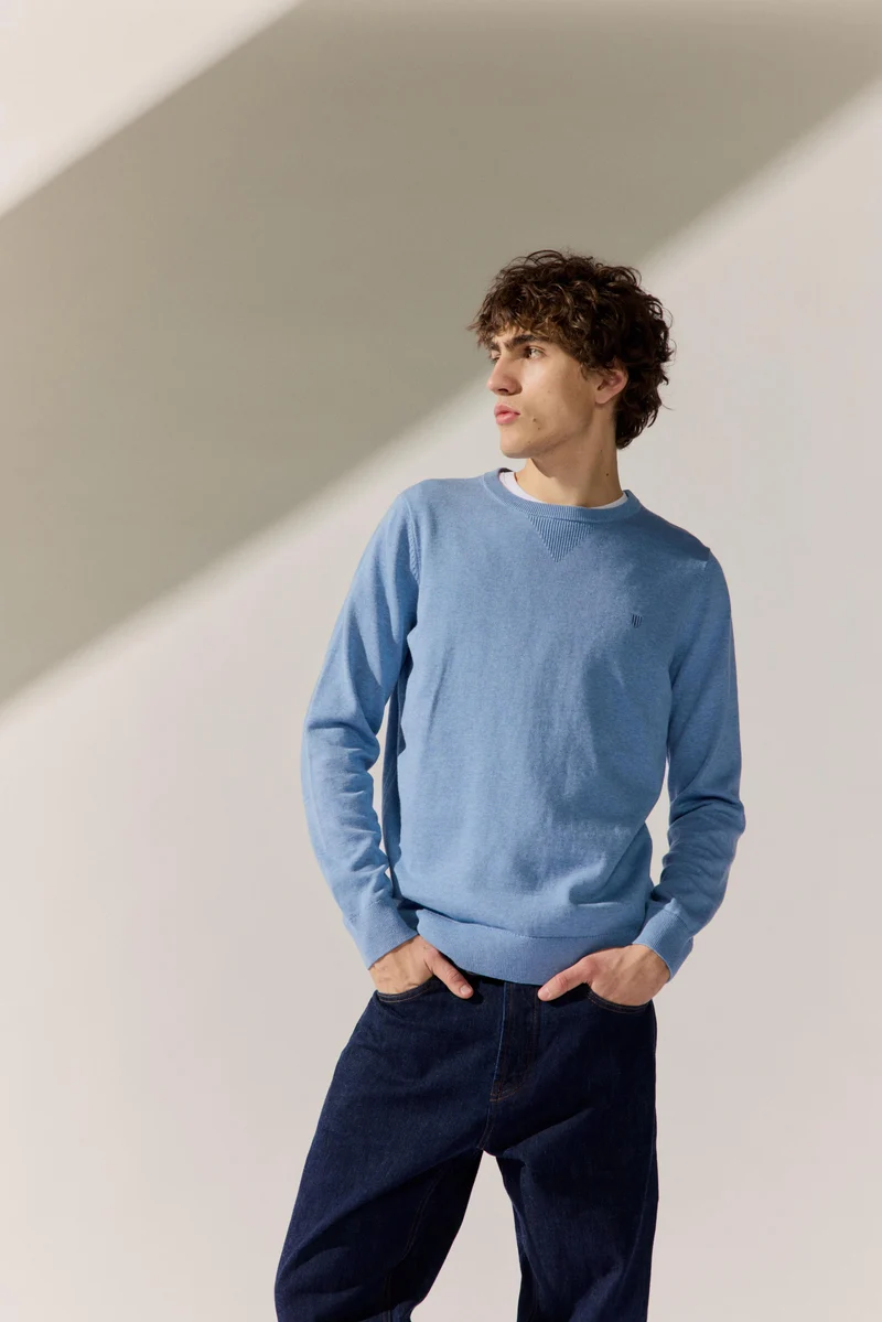 Rundhals Pullover