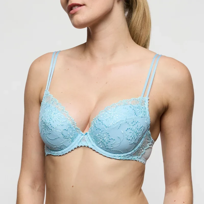 Marie Jo - Jane Push-up-BH mit herausnehmbaren Polstern, Milchblau