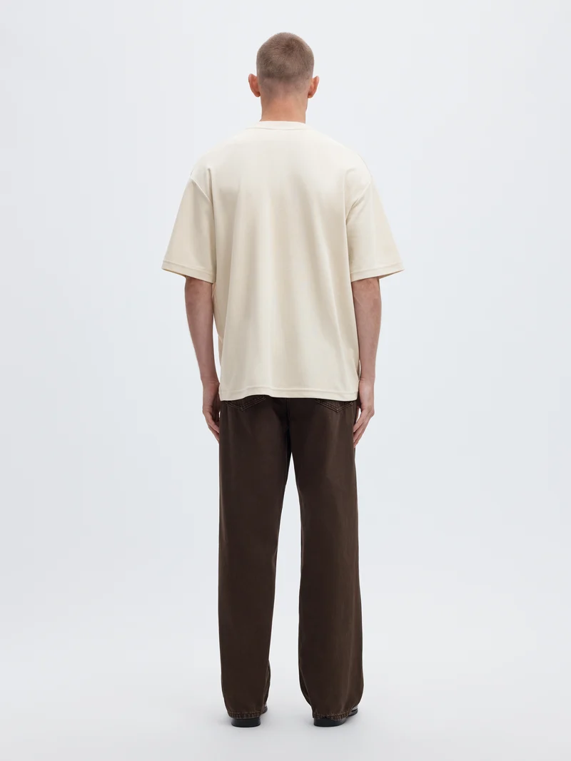 SLMLOOSEOSCAR SS O-NECK TEE NOOS