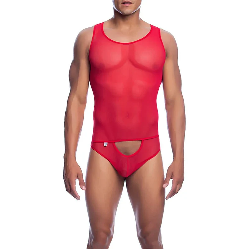 MOB - ROTER TRANSPARENTER BODYSHEE