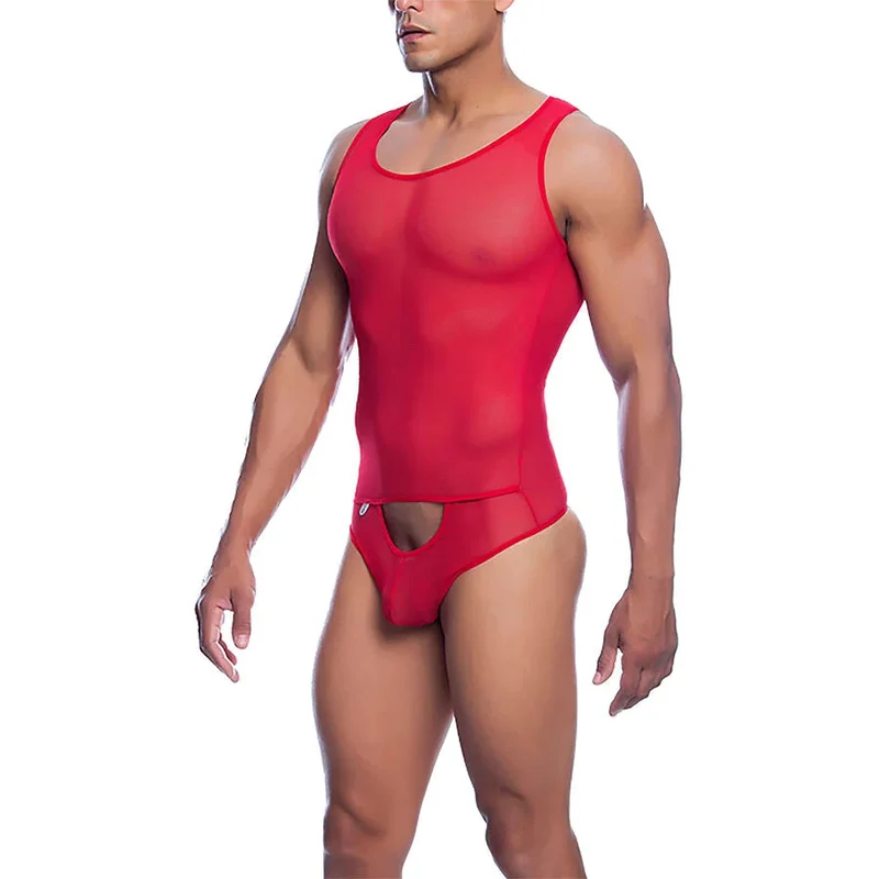 MOB - ROTER TRANSPARENTER BODYSHEE