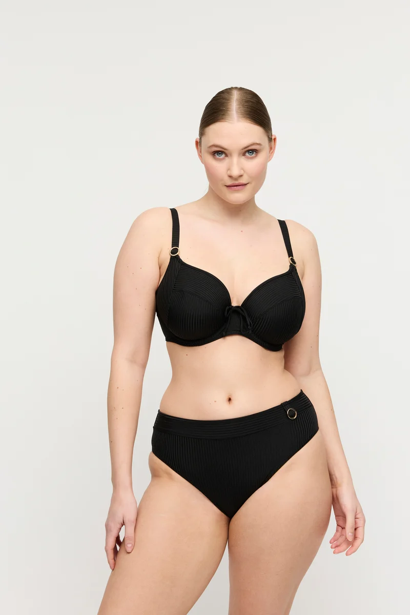 DELRAY schwarz Vollschalen Bikini-Top