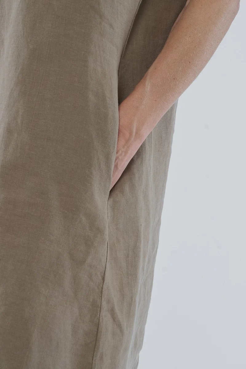 Kleid aus Leinen